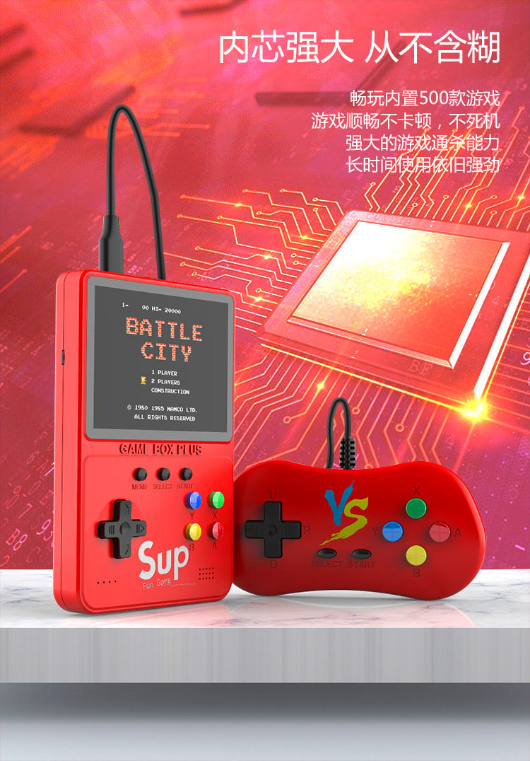 Handheld Game Console500Game Power Bank D312-in-1 Mini Handheld Game Console Connected to TV for Two Players Children's Toy
