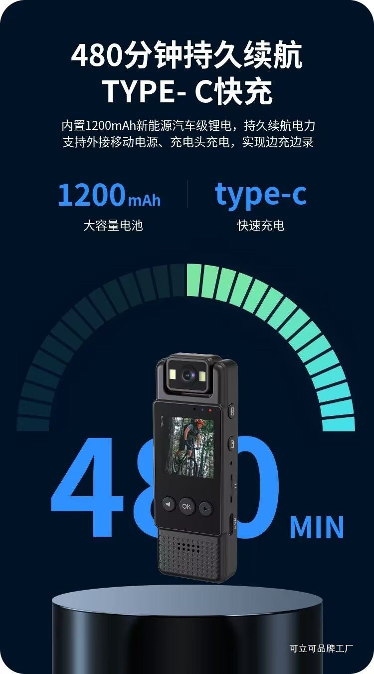Professional Video Recorder HD Wifi Camera Action Camera with Screen Cycling Law Enforcement Recorder Recording Pen