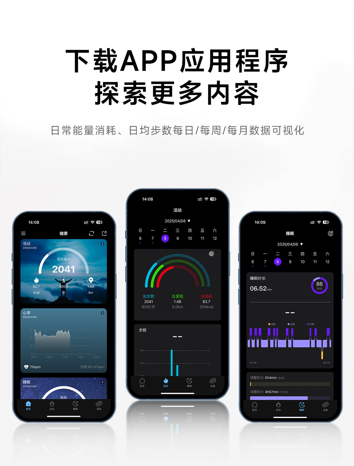 SY01Smart Ring with Display Touch Charging Stand Page Turning Photo Smart Ring Heart Rate Blood Oxygen Sleep