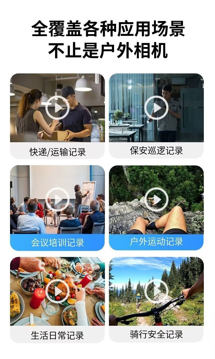 Professional Video Recorder HD Wifi Camera Action Camera with Screen Cycling Law Enforcement Recorder Recording Pen
