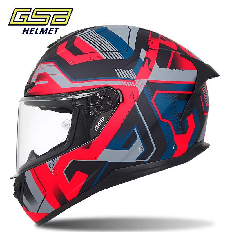 GSB361Motorcycle Helmet for Men and Women, Full Face Bluetooth Helmet for Motorcycles and Electric Bikes, All-Season Universal Riding Helmet3C Certified Helmet