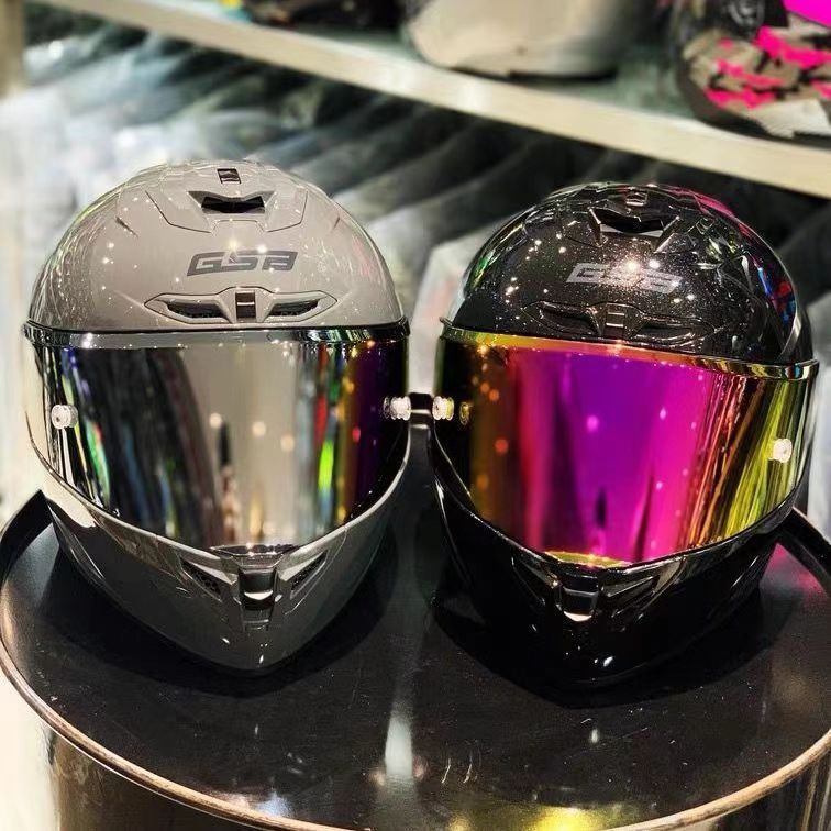 GSB361Motorcycle Helmet for Men and Women, Full Face Bluetooth Helmet for Motorcycles and Electric Bikes, All-Season Universal Riding Helmet3C Certified Helmet