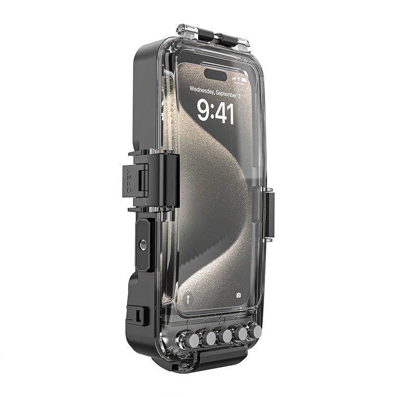 Suitable for various types of mobile phones30Mi Bluetooth Diving Case Apple Samsung Deep Water Shooting Waterproof Universal Mobile Phone