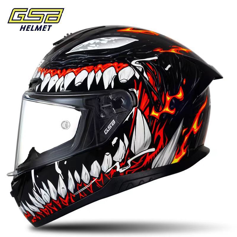 GSB361Motorcycle Helmet for Men and Women, Full Face Bluetooth Helmet for Motorcycles and Electric Bikes, All-Season Universal Riding Helmet3C Certified Helmet