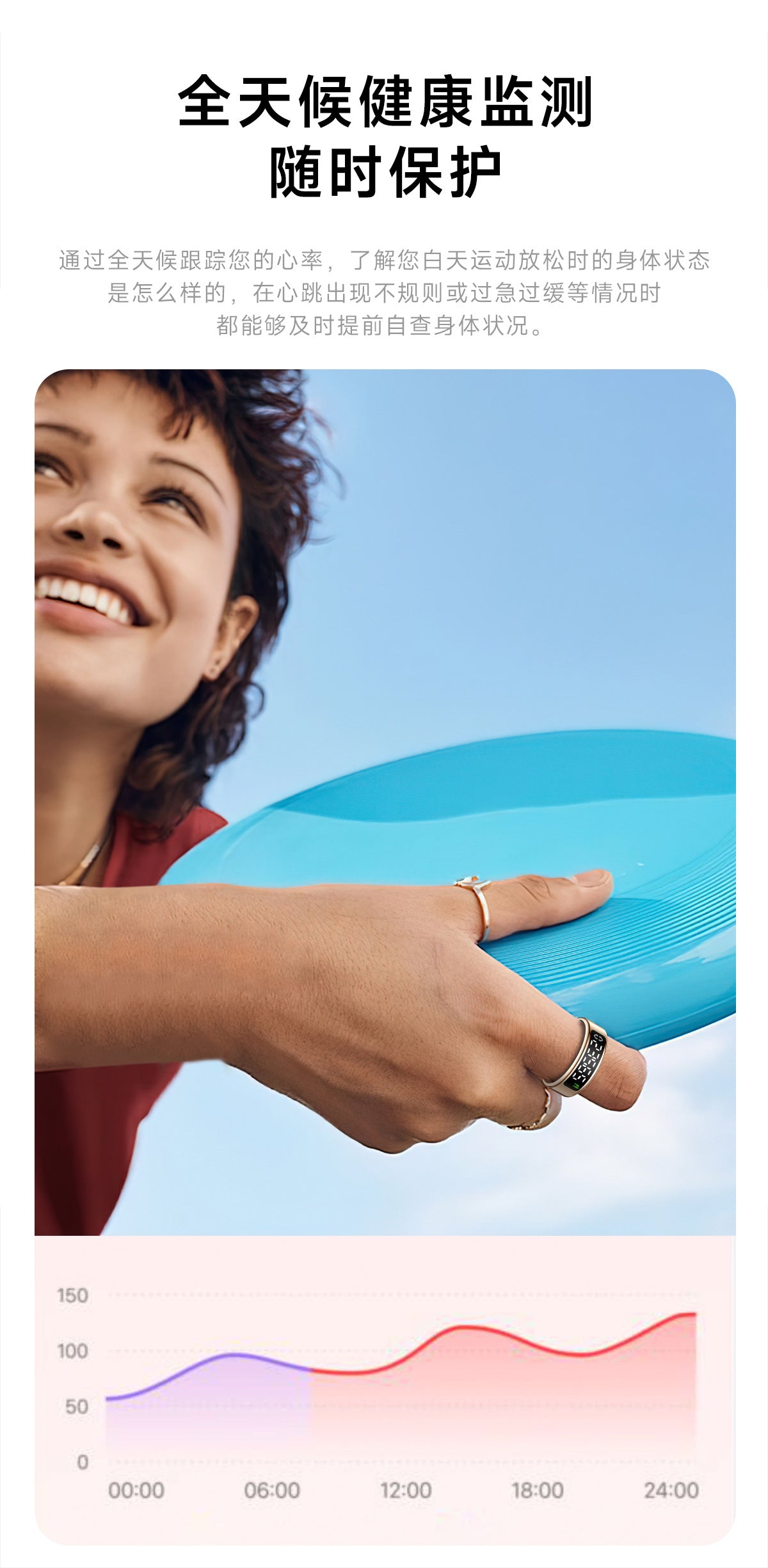 SY01Smart Ring with Display Touch Charging Stand Page Turning Photo Smart Ring Heart Rate Blood Oxygen Sleep
