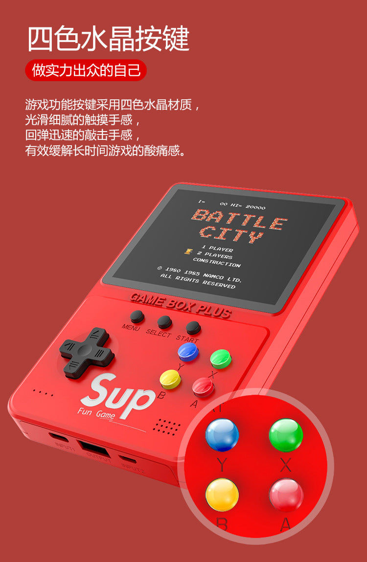 Handheld Game Console500Game Power Bank D312-in-1 Mini Handheld Game Console Connected to TV for Two Players Children's Toy