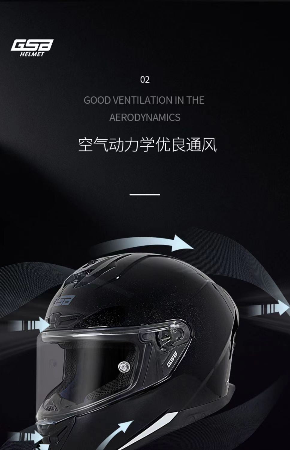 GSB361Motorcycle Helmet for Men and Women, Full Face Bluetooth Helmet for Motorcycles and Electric Bikes, All-Season Universal Riding Helmet3C Certified Helmet