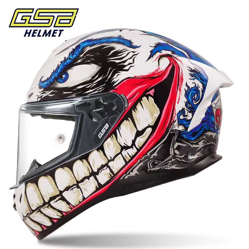 GSB361Motorcycle Helmet for Men and Women, Full Face Bluetooth Helmet for Motorcycles and Electric Bikes, All-Season Universal Riding Helmet3C Certified Helmet