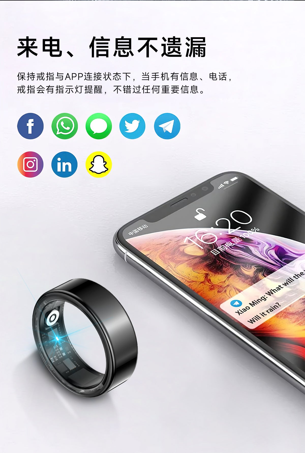 SY02Smart Ring Heart Rate Blood Oxygen Sleep HRV Heart rate variability stress test smart ring manufacturer