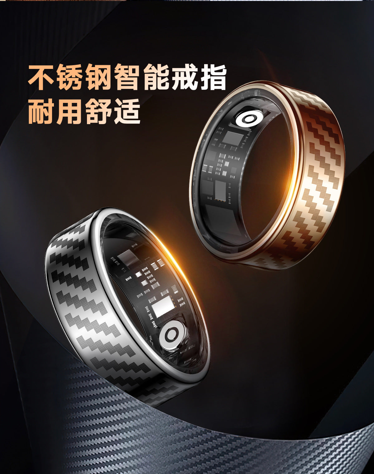 SY02Smart Ring Heart Rate Blood Oxygen Sleep HRV Heart rate variability stress test smart ring manufacturer