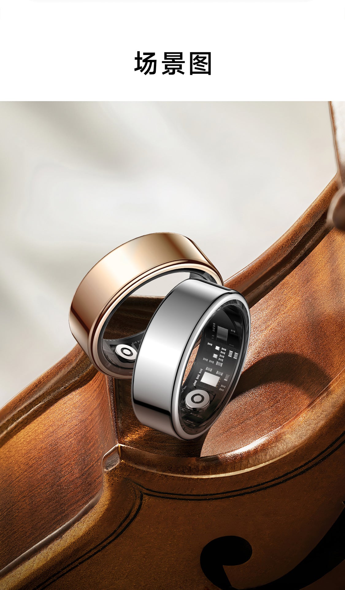 SY02Smart Ring Heart Rate Blood Oxygen Sleep HRV Heart rate variability stress test smart ring manufacturer